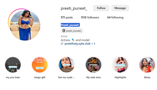 Preeti puneet nude app video
